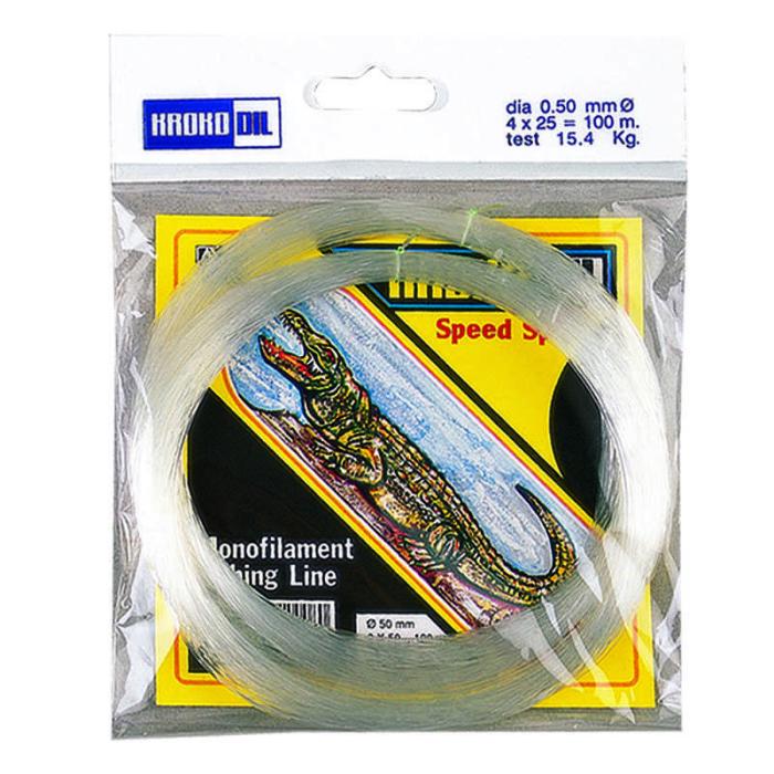 Krokodil Paket Misina 0.35mm - 7.5kg - 100m